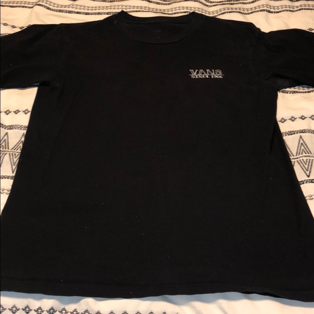 Black Vans Tee